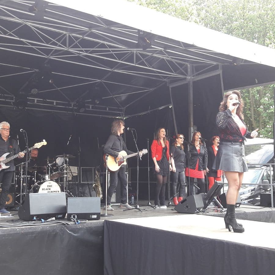 Black Albinos te boeken bij www.kwekel-evenementen.nl