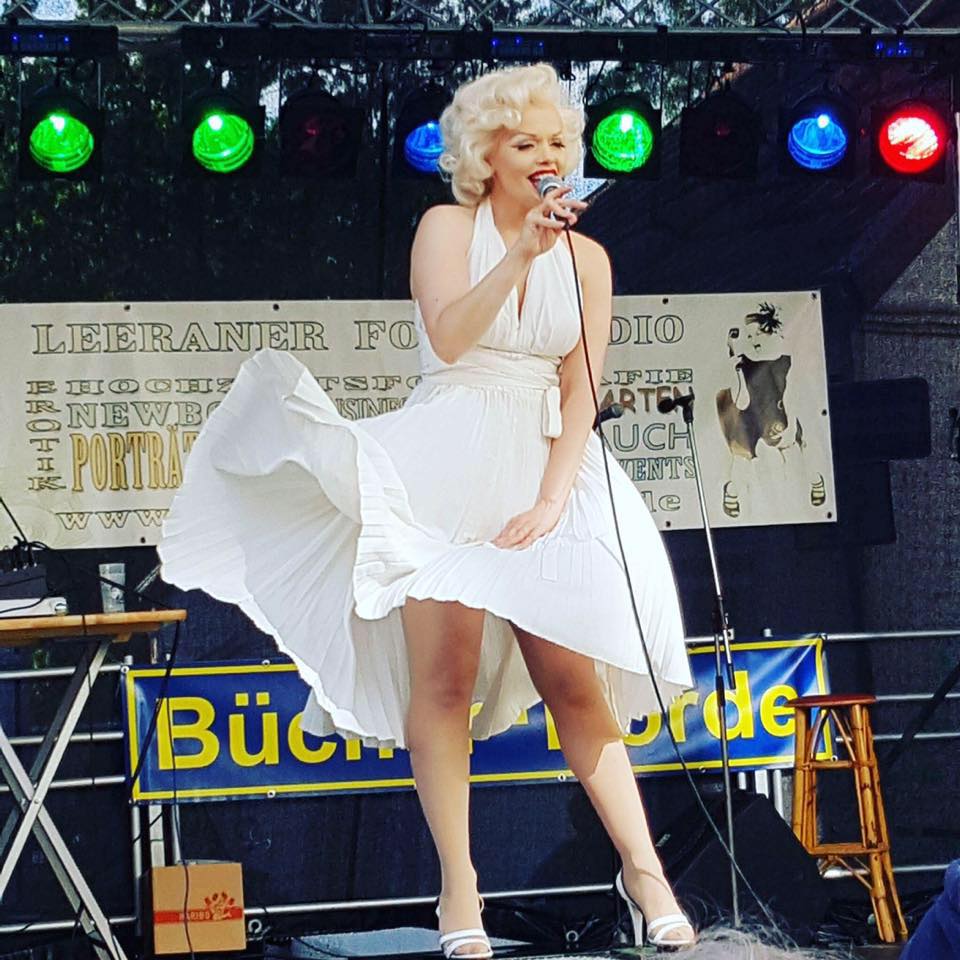 Marilyn Monroe Tribute te boeken bij www.kwekel-evenementen.nl