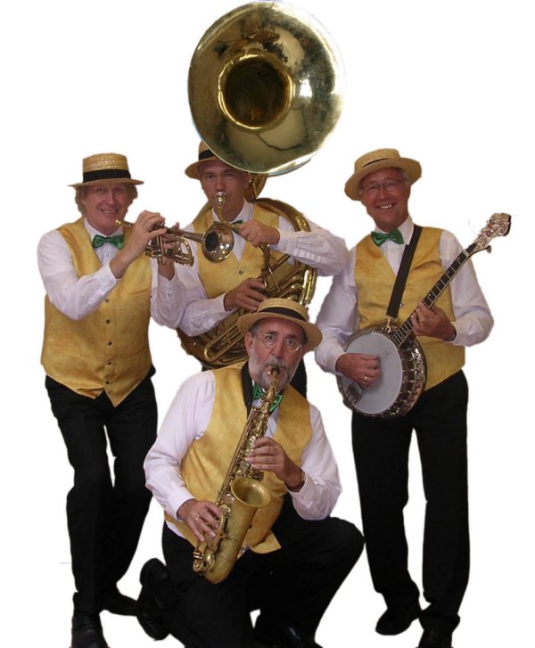 Marc Cook's Jazzband boekt bij www.dixieland-looporkest.eu